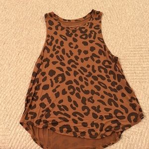 Leopard Print Tank Top